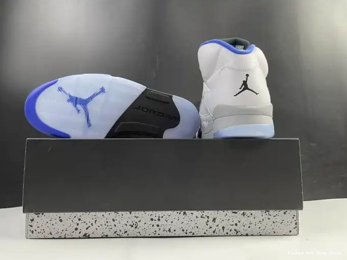 Kicked Out Shoe Store (2021) White Air 5 Stealth Retro DD0587-140 Jordan 0520